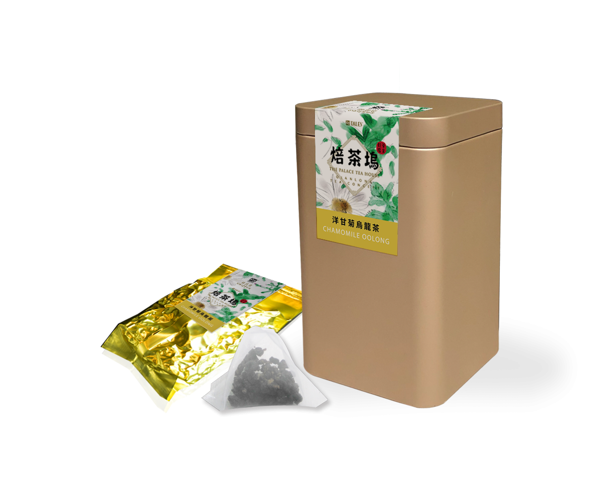 焙茶塢 蒔芳茶-洋甘菊烏龍茶-罐裝袋茶(25入)