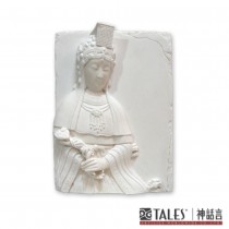 白玉瓷雕系列- 天后媽祖