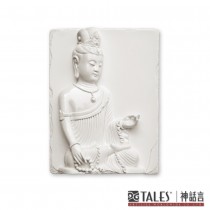 白玉瓷雕系列- 文殊菩薩